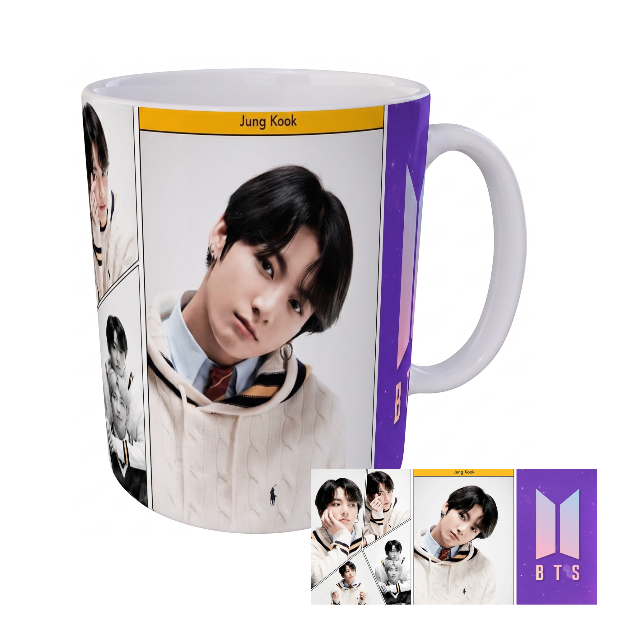 Taza Jung Kook BTS - Diseño ARMY